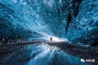 蓝洞冰岛旅行视频,跟随蓝洞之旅，揭秘北极之光下的神秘之旅
